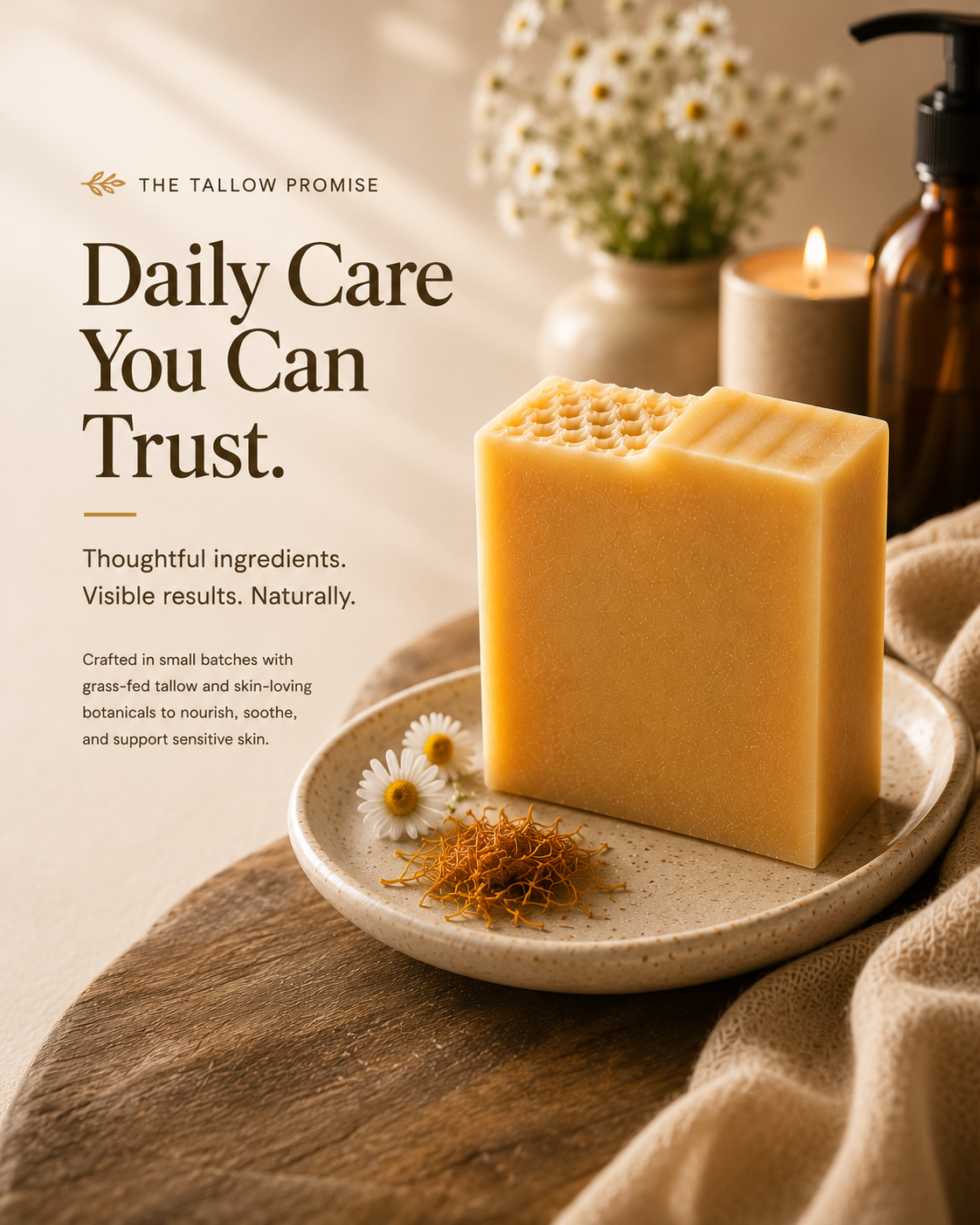 🍯Honey Rescue- Nourishing bar for dry sensitive skin