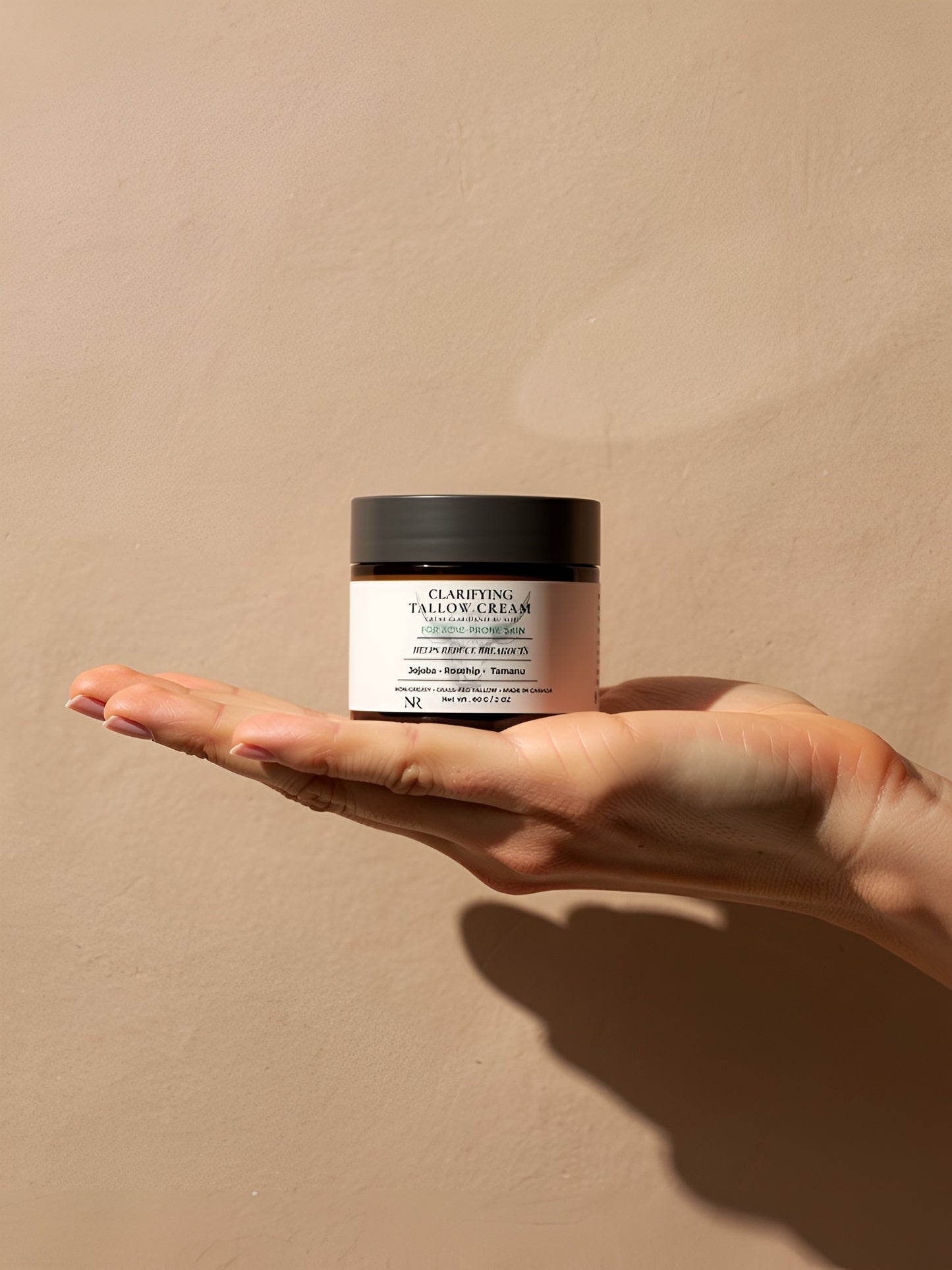 Clarifying Tallow Cream - For Acne-Prone, Sensitive Skin
