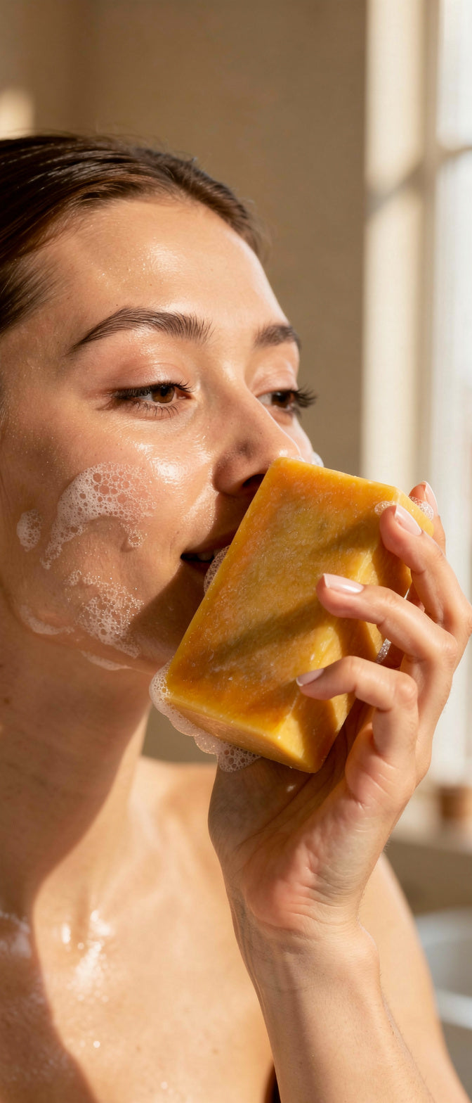 Golden Glow – Daily Acne Cleanser for Oily, Breakout-Prone Skin