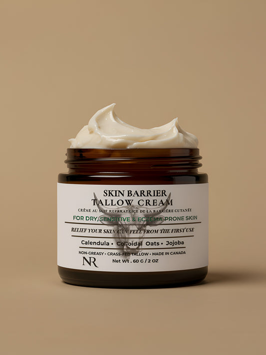 Skin Barrier Tallow Cream - For Dry, Eczema-Prone Skin