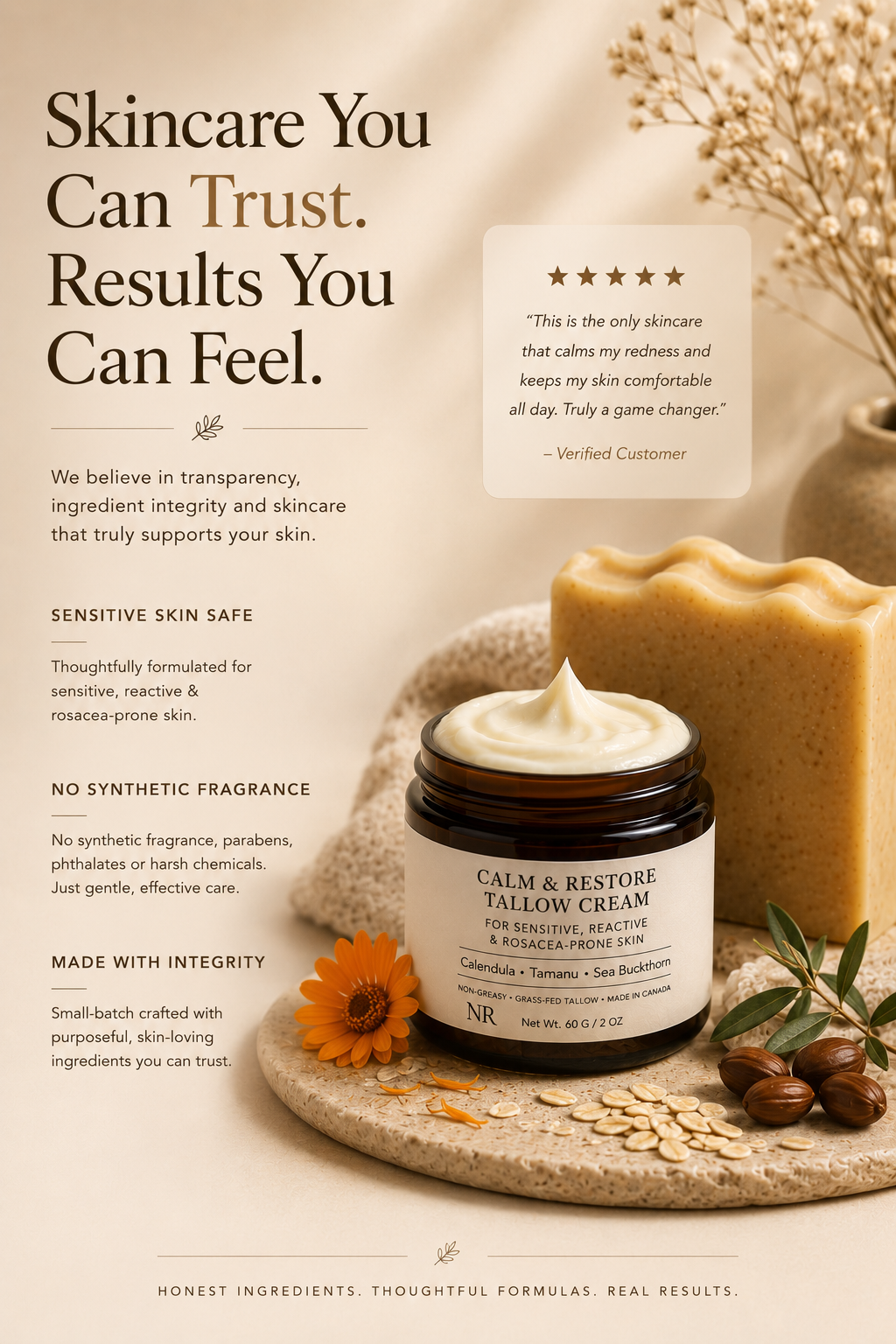Calm & Restore System – Gentle Routine for Redness & Reactive Skin