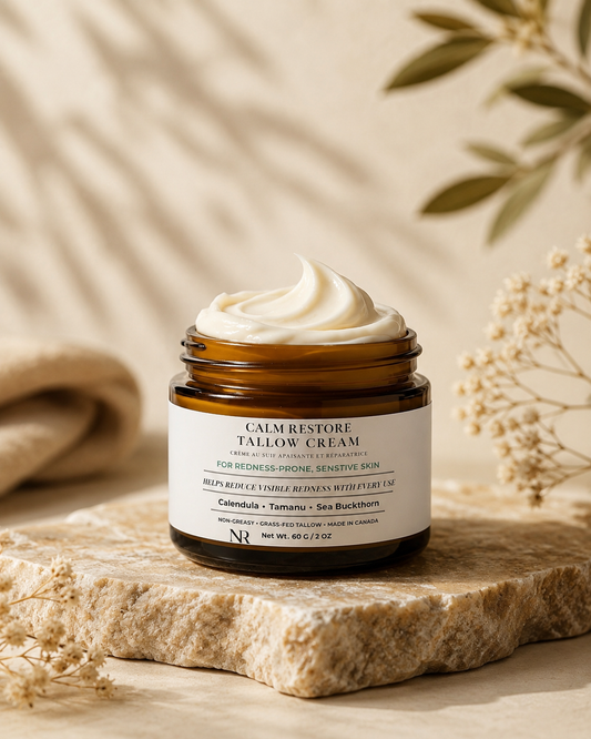 Calm Restore Tallow Cream - For Redness & Reactive Skin