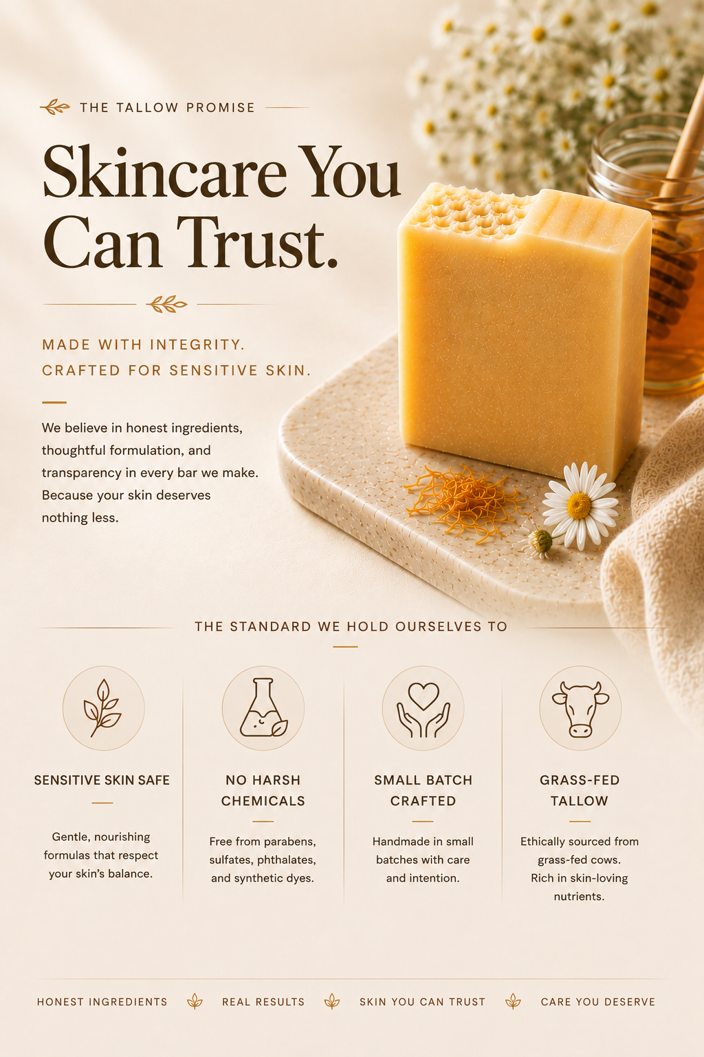 🍯Honey Rescue- Nourishing bar for dry sensitive skin