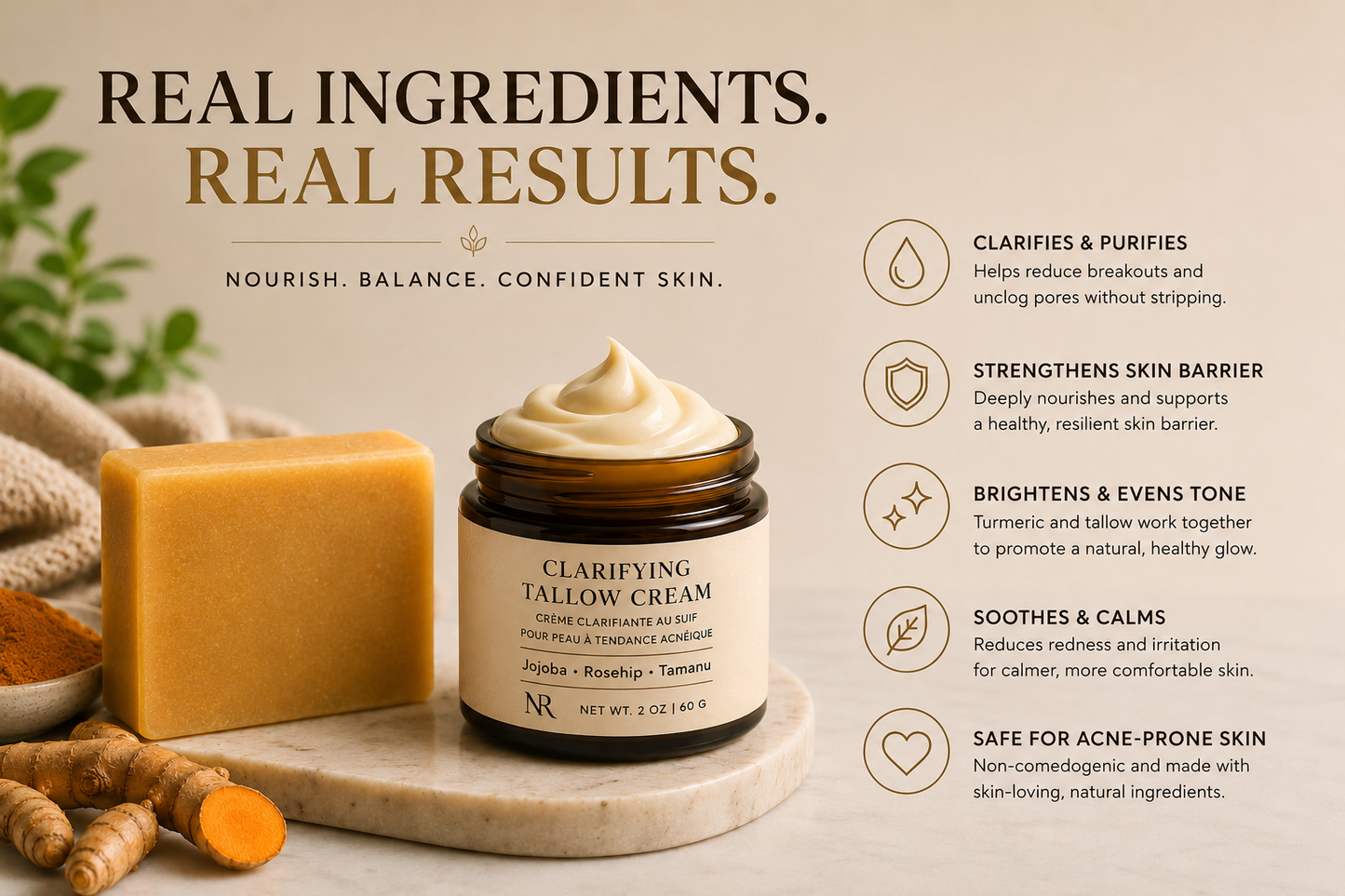Clear Skin Routine – Daily Acne System for Balanced, Breakout-Prone Skin